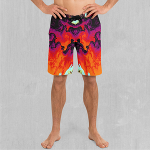 Lava Bath Board Shorts