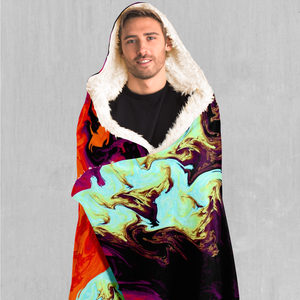 Lava Bath Hooded Blanket - Azimuth Clothing
