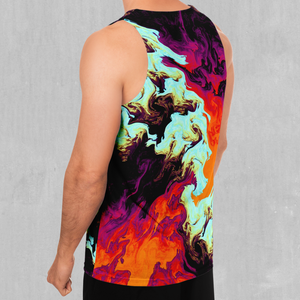 Lava Bath Men's Tank Top - Azimuth Clothing