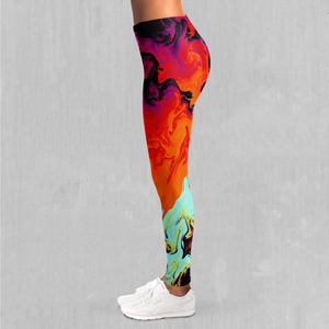 Lava Bath Leggings - Azimuth Clothing