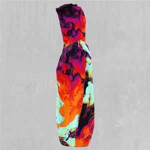 Lava Bath Hoodie Dress