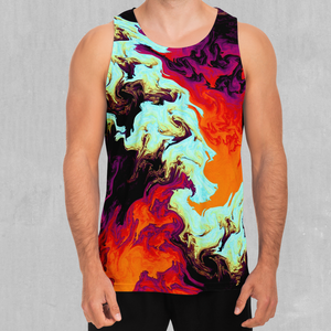 Lava Bath Men's Tank Top - Azimuth Clothing