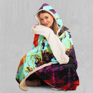 Lava Bath Hooded Blanket - Azimuth Clothing