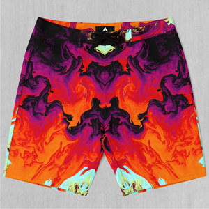 Lava Bath Board Shorts