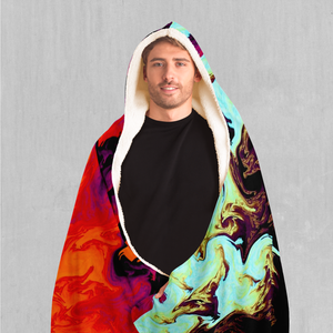 Lava Bath Hooded Blanket - Azimuth Clothing