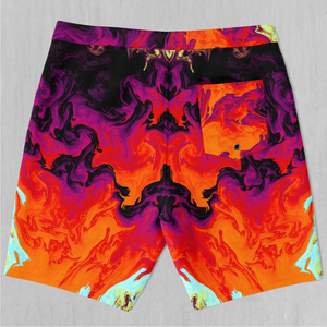 Lava Bath Board Shorts