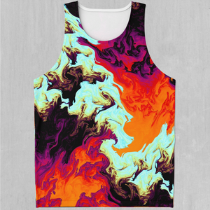 Lava Bath Men's Tank Top - Azimuth Clothing