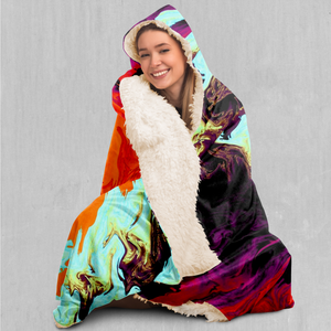 Lava Bath Hooded Blanket - Azimuth Clothing