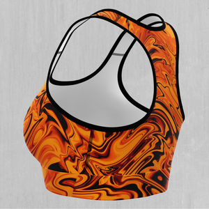 Lava Flow Sports Bra
