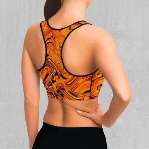 Lava Flow Sports Bra