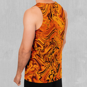 Lava Flow Men's Tank Top - Azimuth Clothing