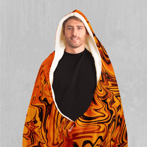 Lava Flow Hooded Blanket
