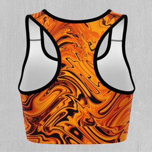 Lava Flow Sports Bra