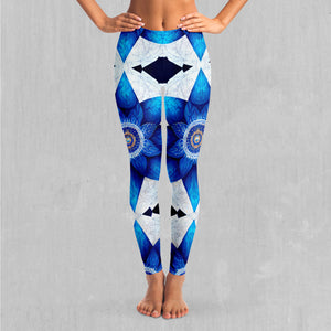 Delphinium Mandala Leggings