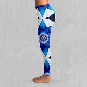 Delphinium Mandala Leggings