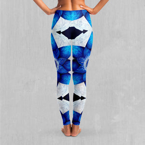 Delphinium Mandala Leggings