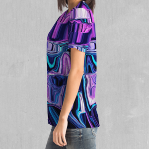 Liquid Amethyst Tee - Azimuth Clothing