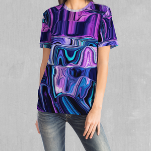Liquid Amethyst Tee - Azimuth Clothing