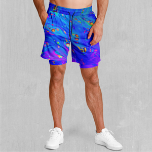 Liquified Men's 2 in 1 Shorts