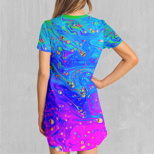 Liquified T-Shirt Dress