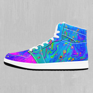 Liquified High Top Sneakers