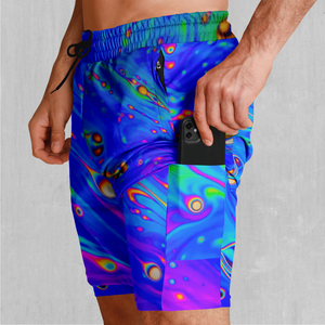 Liquified Men's 2 in 1 Shorts