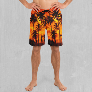 Lush Sunset Board Shorts