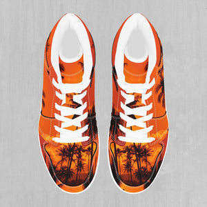 Lush Sunset High Top Sneakers