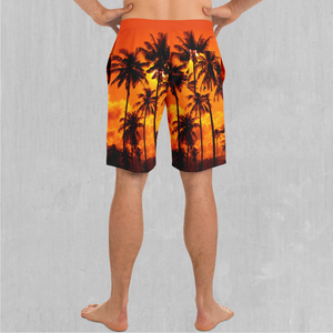 Lush Sunset Board Shorts