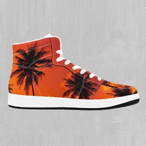 Lush Sunset High Top Sneakers