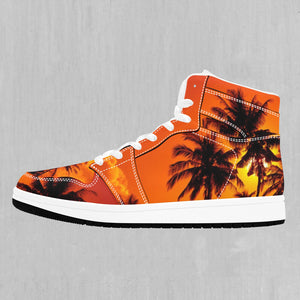 Lush Sunset High Top Sneakers