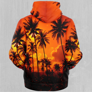 Lush Sunset Sherpa Hoodie