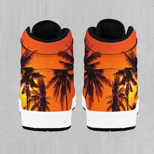Lush Sunset High Top Sneakers