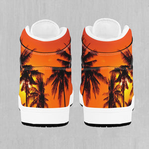 Lush Sunset High Top Sneakers