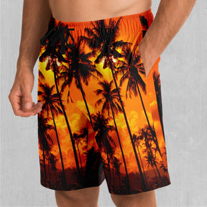 Lush Sunset Shorts