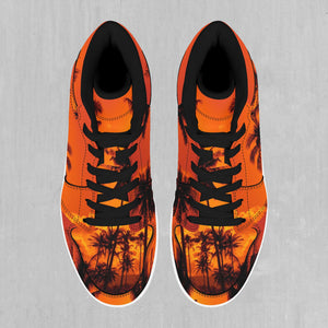 Lush Sunset High Top Sneakers
