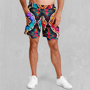 Blossoming Spectrum Men's 2 in 1 Shorts