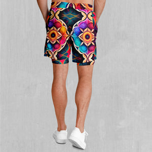 Blossoming Spectrum Men's 2 in 1 Shorts
