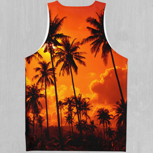 Lush Sunset Men's Tank Top