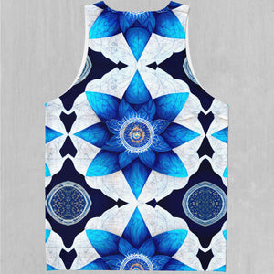 Delphinium Mandala Men's Tank Top