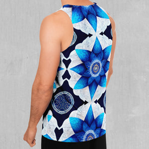 Delphinium Mandala Men's Tank Top