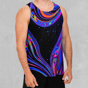 Chromatic Cosmos Men's Tank Top