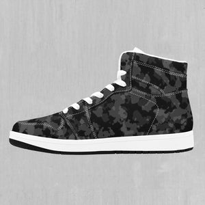 Midnight Camo High Top Sneakers