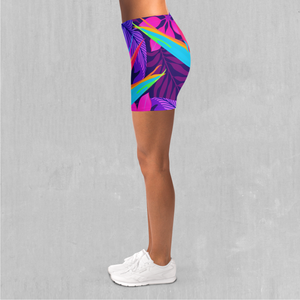Neon Jungle Yoga Shorts