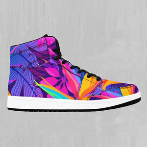 Neon Jungle High Top Sneakers