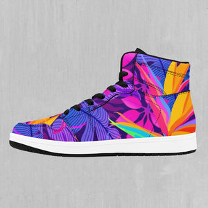 Neon Jungle High Top Sneakers