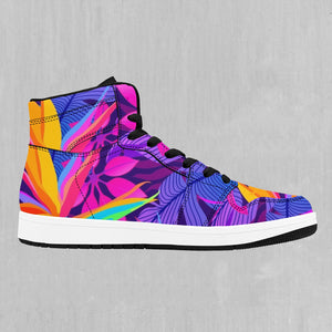 Neon Jungle High Top Sneakers