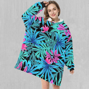 Neon Lush Blanket Hoodie