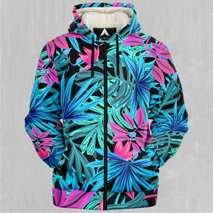 Neon Lush Sherpa Hoodie