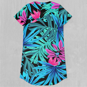 Neon Lush T-Shirt Dress